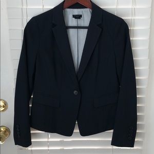 Ann Taylor Factory Navy Suit Jacket